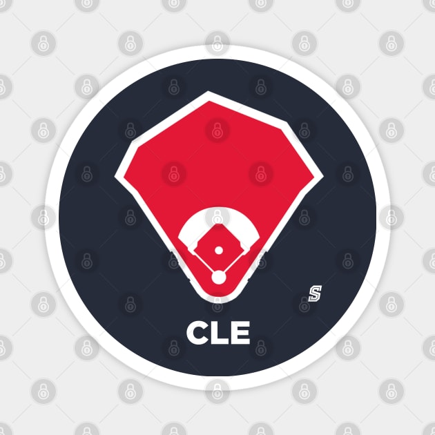 CLE Field Magnet by StadiumSquad